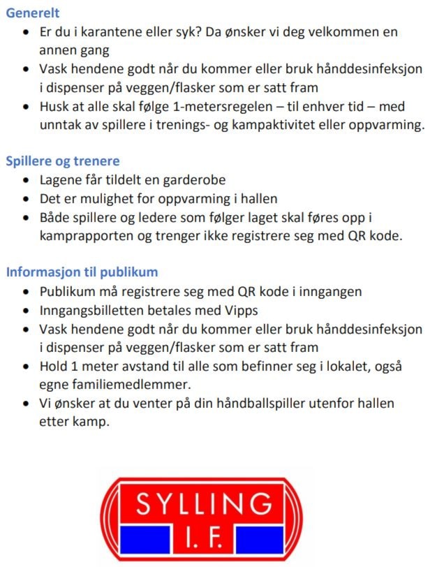 Velkommen til Syllinghallen
